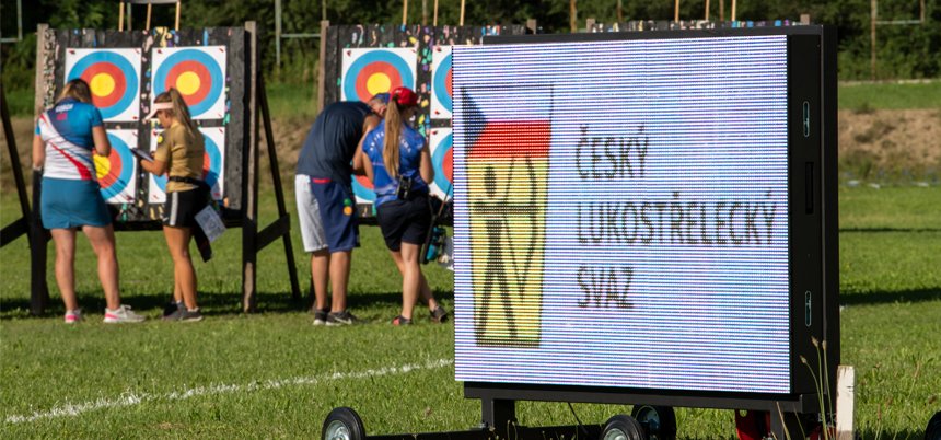 Led hokejová kostka - multimediální hokejová kostka - LED obrazovky - TriCo obrazovky- výsledkové tabule - scoreboardy