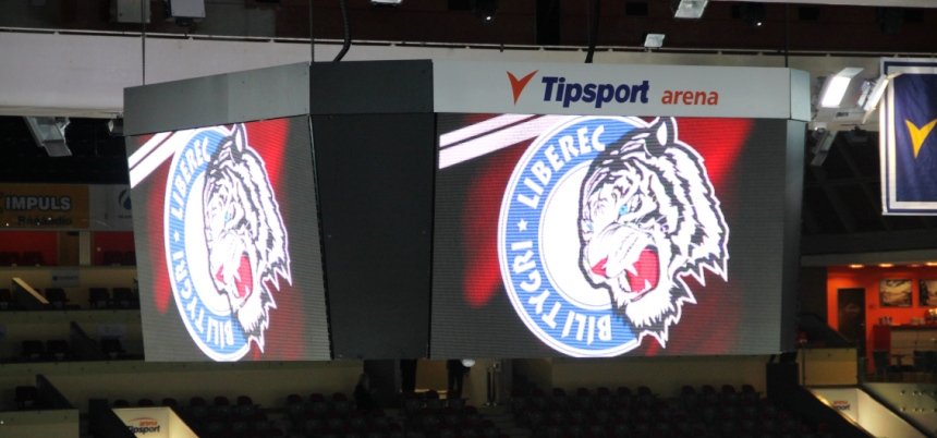 Led hokejová kostka - multimediální hokejová kostka - LED obrazovky - TriCo obrazovky