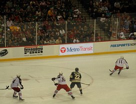 hokejový mantinel - perimeter board